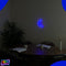 Neon Lamp - Maan Blauw - Incl. 3 Batterijen - Neon Verlichting - Neon Led Lamp - Neon Wandlamp