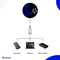 Neon Lamp - Maan Ster - Incl. Ophanghaakjes - Neon Sign - Neon Verlichting - Neon Led Lamp - Wandlamp
