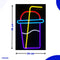 Neon Lamp - Milkshake - Dimbaar - Incl. Ophanghaakjes - Neon Sign - Neon Verlichting - Neon Led Lamp - Wandlamp