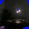 Neon Lamp - Planeet Blauw / Geel - Incl. Ophanghaakjes - Neon Sign - Neon Verlichting - Neon Led Lamp - Wandlamp
