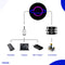 Neon Lamp - Planeet Roze / Blauw - USB of Batterijen - Neon Verlichting - Neon Led Lamp - Neon Wandlamp