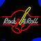 Neon Lamp - Rock & Roll Rood / Geel - Dimbaar - Incl. Ophanghaakjes - Neon Sign - Neon Verlichting - Neon Led Lamp - Wandlamp