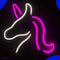 Neon Lamp - Unicorn / Eenhoorn - Dimbaar - Incl. Ophanghaakjes - Neon Sign - Neon Verlichting - Neon Led Lamp - Wandlamp