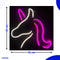 Neon Lamp - Unicorn / Eenhoorn - Dimbaar - Incl. Ophanghaakjes - Neon Sign - Neon Verlichting - Neon Led Lamp - Wandlamp
