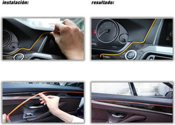 Neon light strip OCC Motorsport 3 m Fibre optic