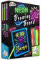 Neon tekenbord | Inclusief 3 neon markers & 3 sjablonen