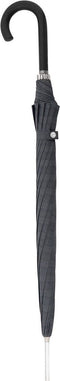 Paraplu Zwart Grijs Geruit - Carbon - Dsn 111 cm - Lengte 94 cm - Doppler