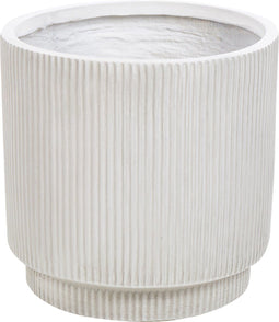 DARIA - Bloempot - Gebroken wit - Crème - Kleivezels