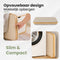 Nince Wasmand 141L - 2 Vakken - Uitneembare Waszakken - Bamboe - Beige