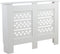 Radiatorombouw - 112 cm breed - moderne omkasting - wit