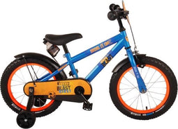NERF Kinderfiets - Jongens - 16 inch - Satijn Blauw