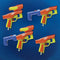 NERF N Series Gear Up Pack - set van 3 speelgoedblasters - Inclusief 18 Nerf N1 darts