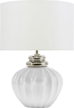 NERIS - Tafellamp - Zilver - Keramiek