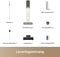 MOVA Tech K30 - 2-in-1-steelstofzuiger - Zakloos - Droog en nat - Zwart Wit