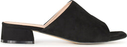 POSH by Poelman EMILY - Dames Muiltjes - Blokhak 3 cm - Zwart
