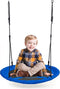 Nestschommel - nest schommel - Ø100cm - max 150 kg - blauw