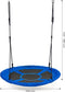 Nestschommel - nest schommel - Ø100cm - max 150 kg - blauw