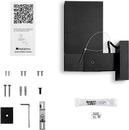 Netatmo - Slimme Buitencamera - 4MP HD Video - 12W Ingebouwde Verlichting