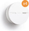 Netatmo Slimme Rookmelder - 10 jaar batterij - 4 Pack