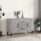 vidaXL - Dressoir - 100x36x60 - cm - bewerkt - hout - grijs - sonoma - eikenkleurig