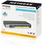 NETGEAR GS108PP - Netwerk Switch - Unmanaged - PoE+ - 8 Poorten