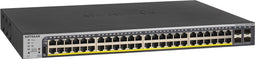 NETGEAR GS752TPP - Netwerk switch - Smart Switch- 52 poorten - PoE-functie