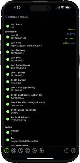 Netool IO NE1E netool.io Lite Smarter Netzwerktester Netwerktester Netwerk