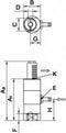 Netter Vibration 01918500 NTS 180 NF Mechanische vibrator Nominale frequentie (bij 6 bar): 4880 omw/min 1/8 1 stuk(s)
