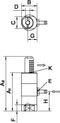 Netter Vibration 01935500 NTS 350 NF Mechanische vibrator Nominale frequentie (bij 6 bar): 3663 omw/min 1/4 1 stuk(s)