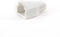 Netwerkplug huls voor RJ45 connectoren - kabel tot 6 mm - 100 stuks / wit