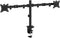 Ewent EW1512 - Dubbele Monitor Arm - Voor 2 schermen tot 32 inch - VESA 75x75 en 100x100 (2 stuks)