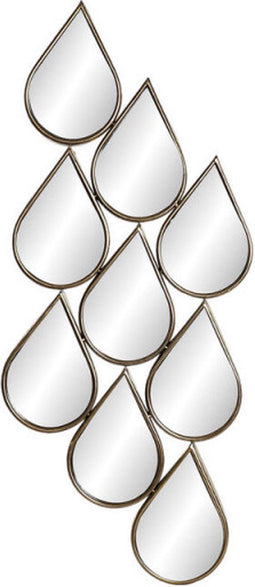 Wandspiegel DKD Home Decor Spiegel Gouden Metaal (40 x 2,5 x 100 cm)