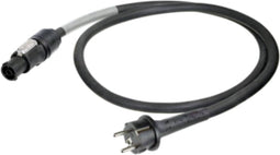 Neutrik 1027576 Aansluitkabel Stroom Zwart 1.50 m