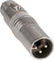 Neutrik NA3M5F 3-pins XLR (m) - 5-pins XLR (v) DMX adapter