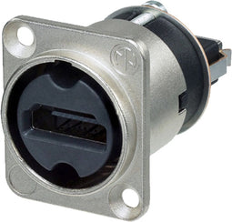 Neutrik NAHDMI-W HDMI-connector Flensbus, contacten recht Aantal polen: 19 Zilver 1 stuk(s)