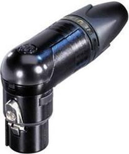 Neutrik NC10FRX-14-B XLR-connector Koppeling, haaks Aantal polen: 10 Zwart 1 stuk(s)