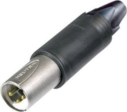 Neutrik NC3FM-C XLR-connector Stekker, recht, Bus, recht Aantal polen: 3 Zilver 1 stuk(s)
