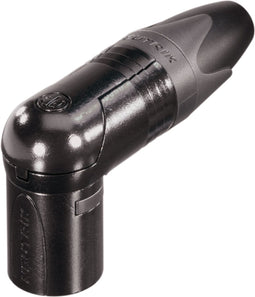 Neutrik NC3MRX-BAG XLR-connector Stekker, haaks Aantal polen: 3 Zwart 1 stuk(s)
