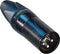 Neutrik NC3MXX-BAG XLR 3-pins (m) connector / zwart