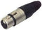 Neutrik NC4FX XLR-connector Bus, recht Aantal polen: 4 Zilver 1 stuk(s)