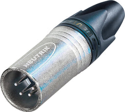 Neutrik NC4MXX XLR-connector Stekker, recht Aantal polen: 4 Zilver 1 stuk(s)