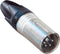 Neutrik NC4MXX XLR-connector Stekker, recht Aantal polen: 4 Zilver 1 stuk(s)