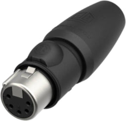 Neutrik NC5FX1-TOP-14 XLR-connector Koppeling, recht Aantal polen: 5 Zwart 1 stuk(s)