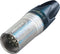 Neutrik NC7MXX XLR-connector Stekker, recht Aantal polen: 7 Zilver 1 stuk(s)