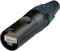 Neutrik NE8MX6-B RJ45 etherCON CAT6 A connectoren Stekker, recht Aantal polen: 8P8C Zwart 1 stuk(s)