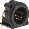Neutrik - Neutrik - Xlr Receptacle Mounting Connector, 5-Pin Male, Vertical Pcb Mount (NC5MAV)
