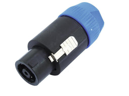 Neutrik NL8FC Luidsprekerconnector Stekker, recht Aantal polen: 8 Zwart, Blauw 1 stuk(s)