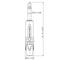 Neutrik NP2X Jackplug 6.35 mm Stekker, recht Aantal polen: 2 Mono Zilver 1 stuk(s)