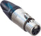 Neutrik NTR-NC4FXX Xlr Cable Socket 4 Cable Socket/straight Xx Soldeer Connecties Nickel-plated