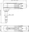 Neutrik NTR-NP3RX-B Jack Plug 90° 6.35 Mm 3p